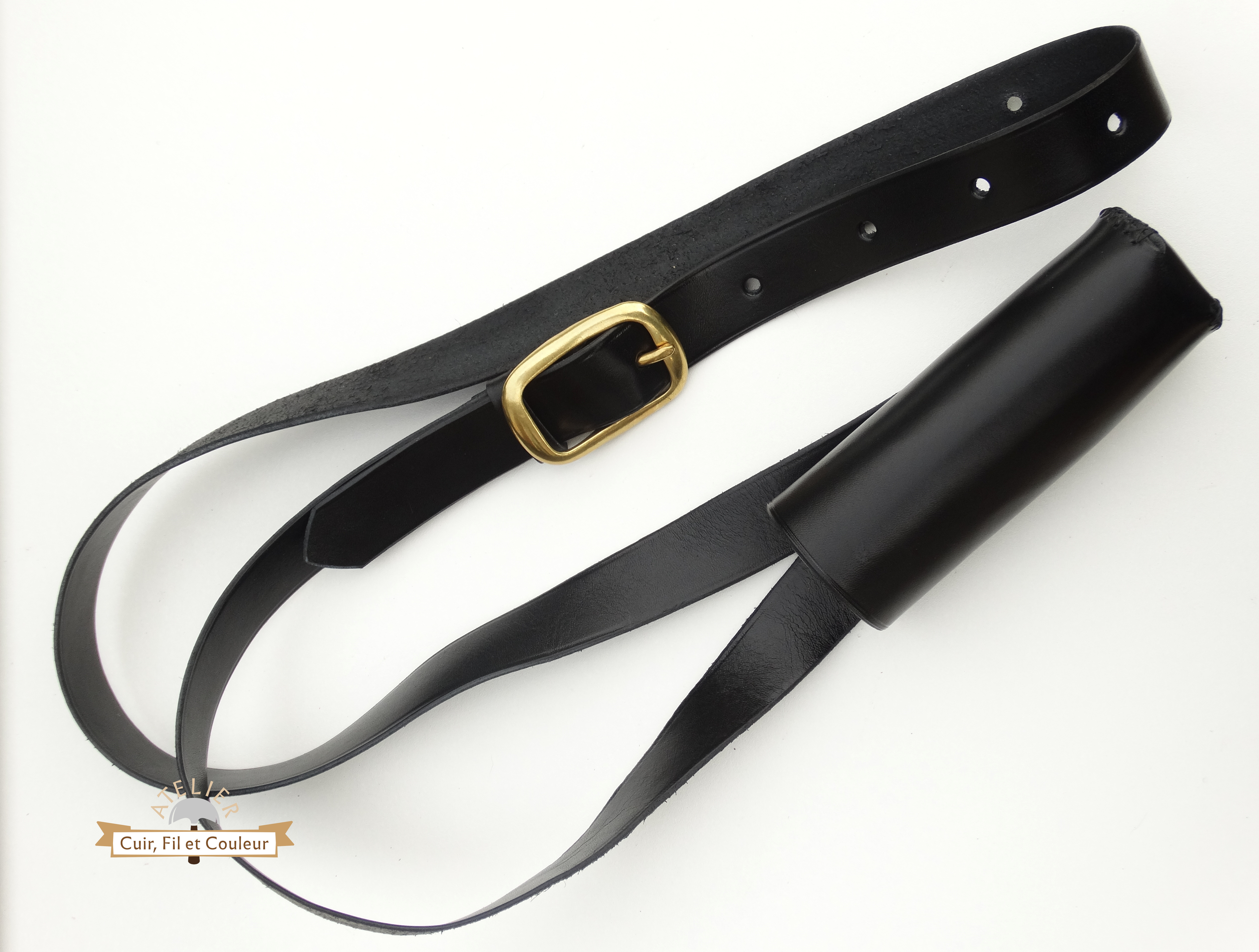 Tbest Porte-drapeau équestre, Sangle Réglable, Support en