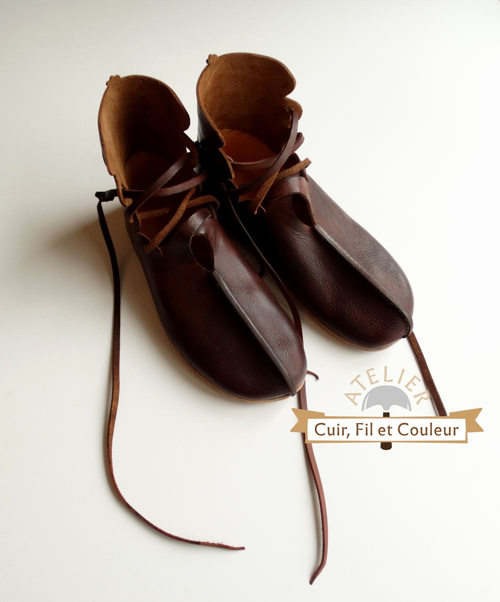 Chaussures romaines type Calcei IIIeme s